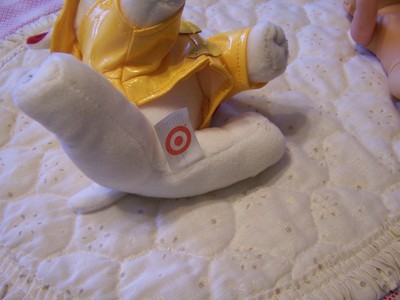 Target Dog in Raincoat Plush Retired 2005 With tag