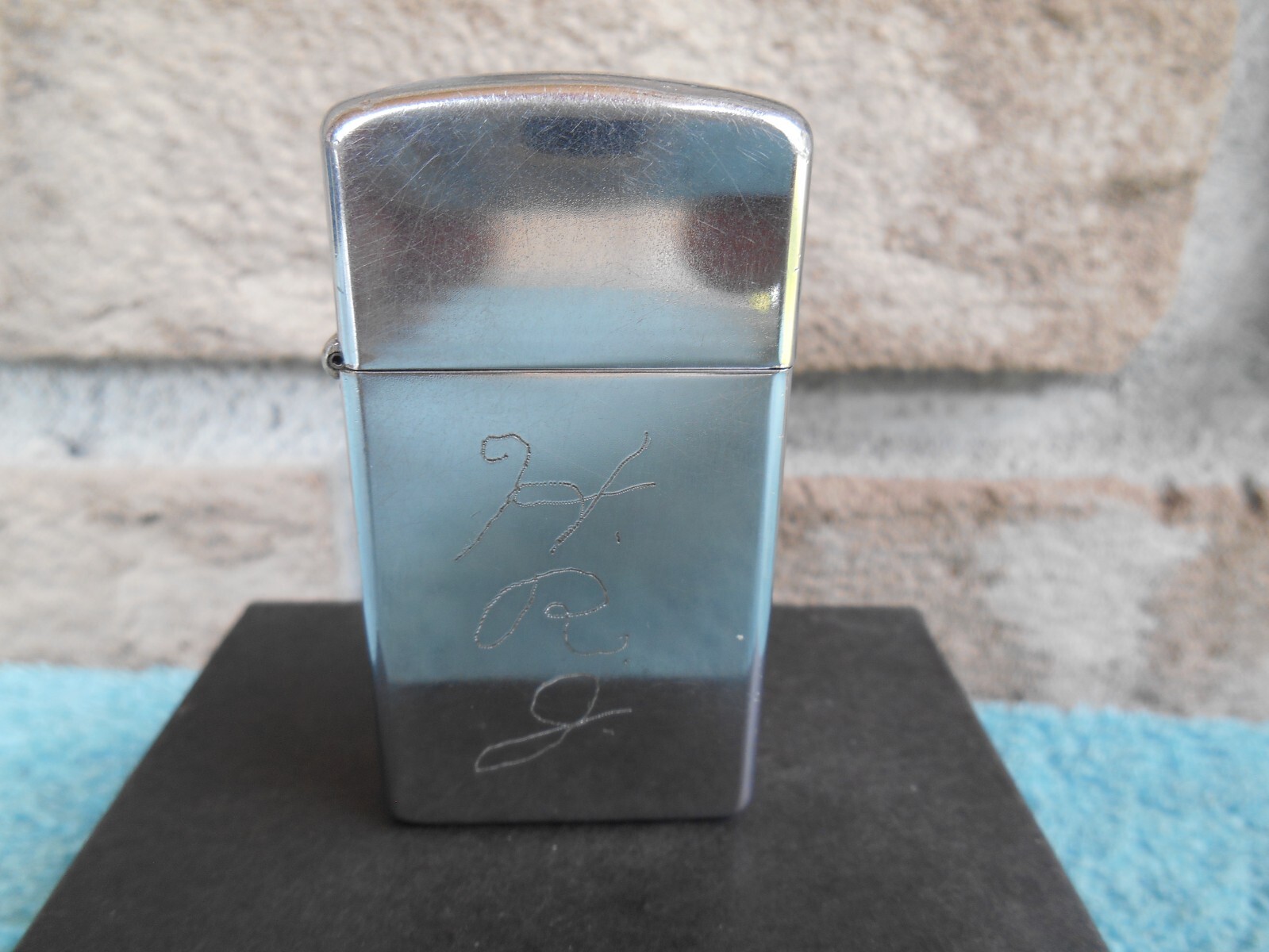 1970年製silver コンチョVintage zippo Antique Silver Plate
