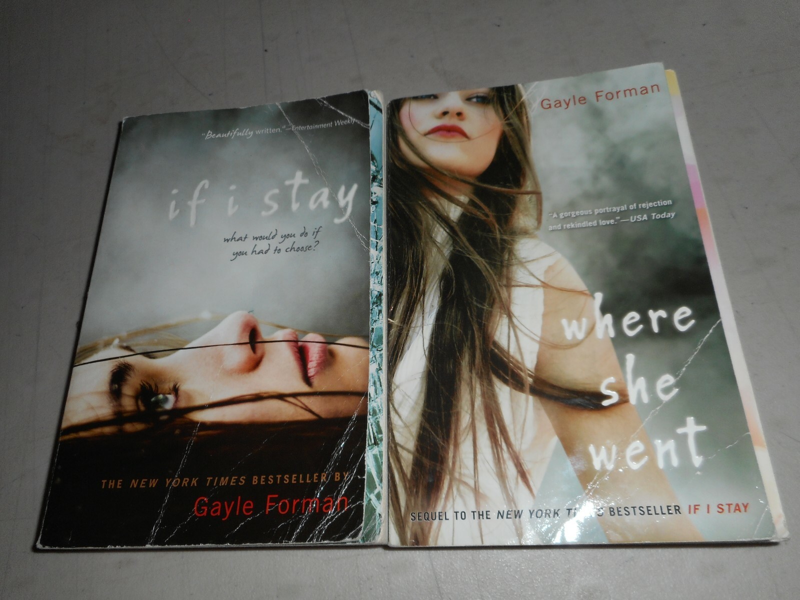 If I Stay Series by Gayle Forman (2 Book Set-Titles Below