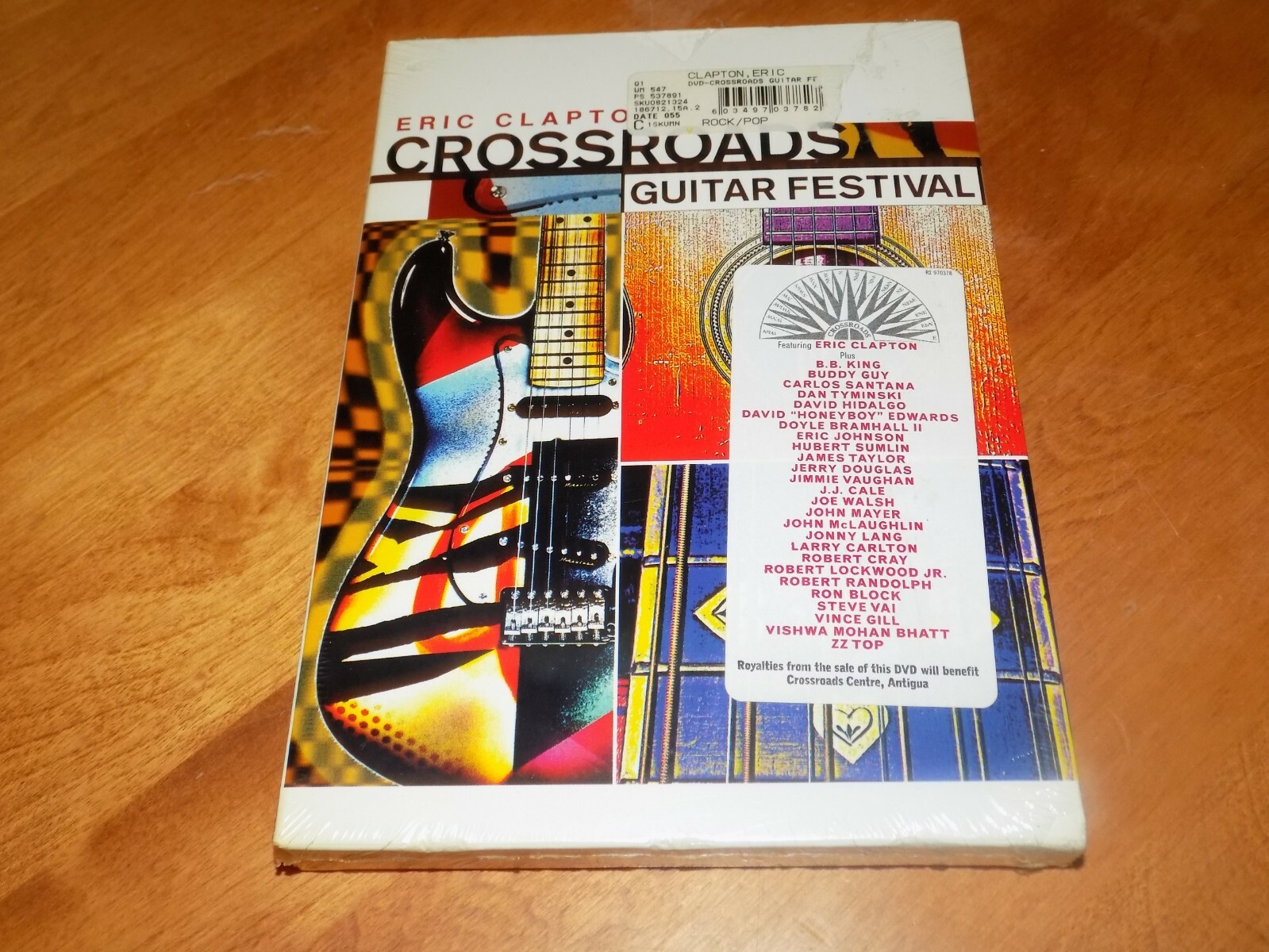 CROSSROADS GUITAR FESTIVAL ERIC CLAPTON ZZ Top Carlos