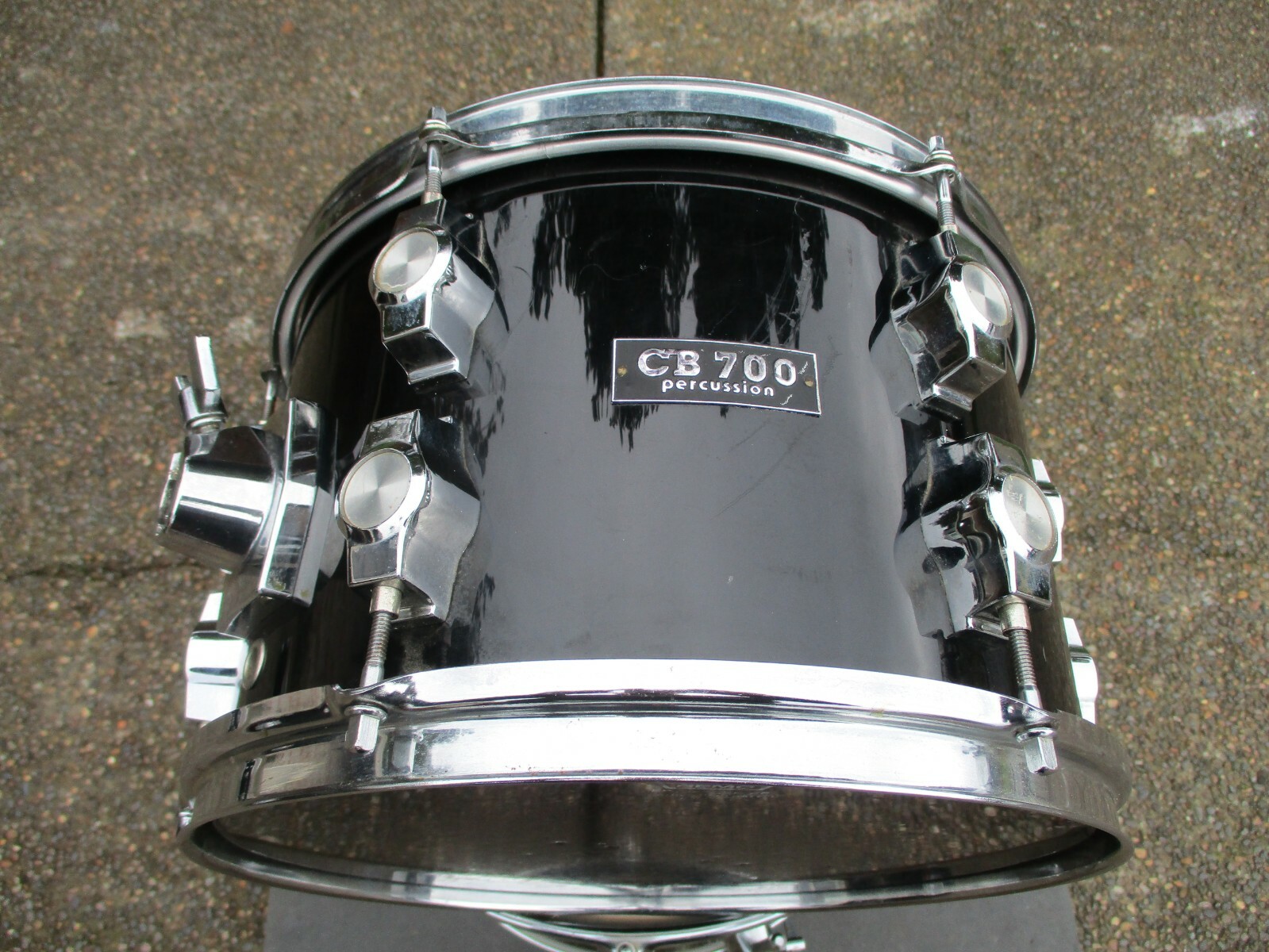 Vintage CB 700 Tom, Gloss Black, Hardwood Shell, Internal muffler, Very Nice!