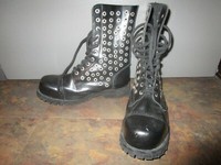 underground external steel cap boots