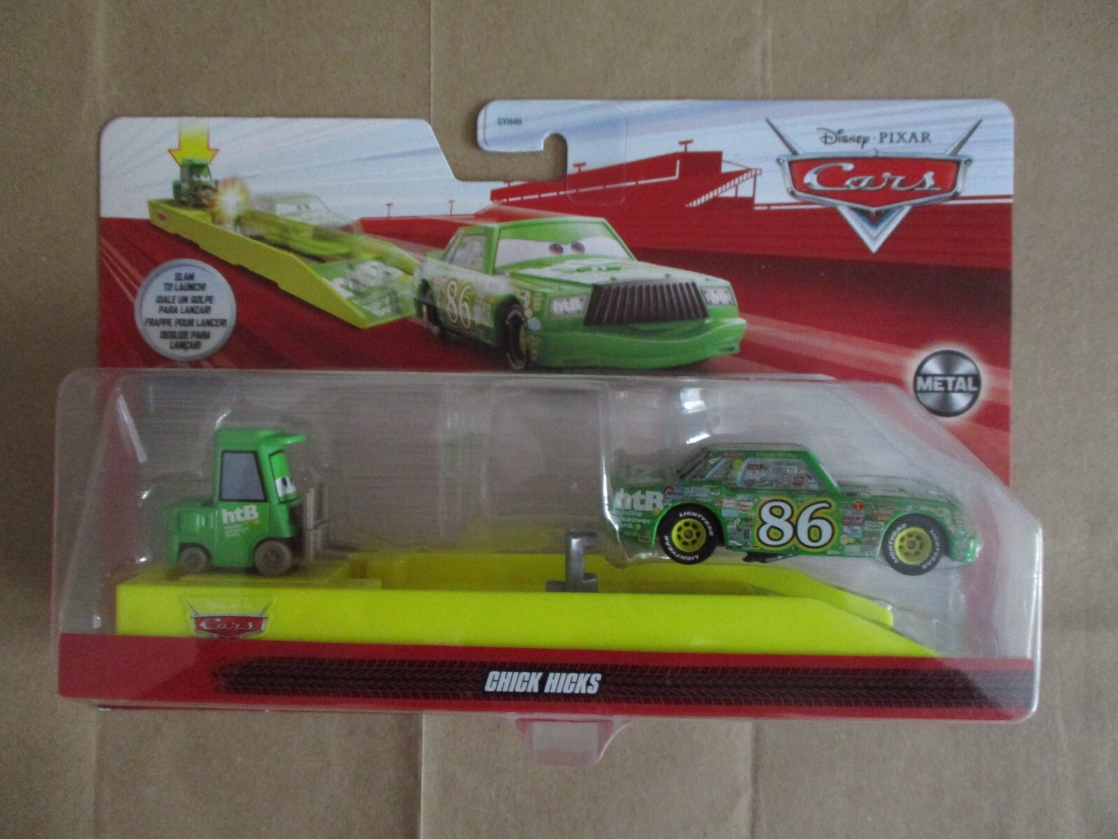 Disney Pixar Cars Chick Hicks #86 Slam to Launch New Card