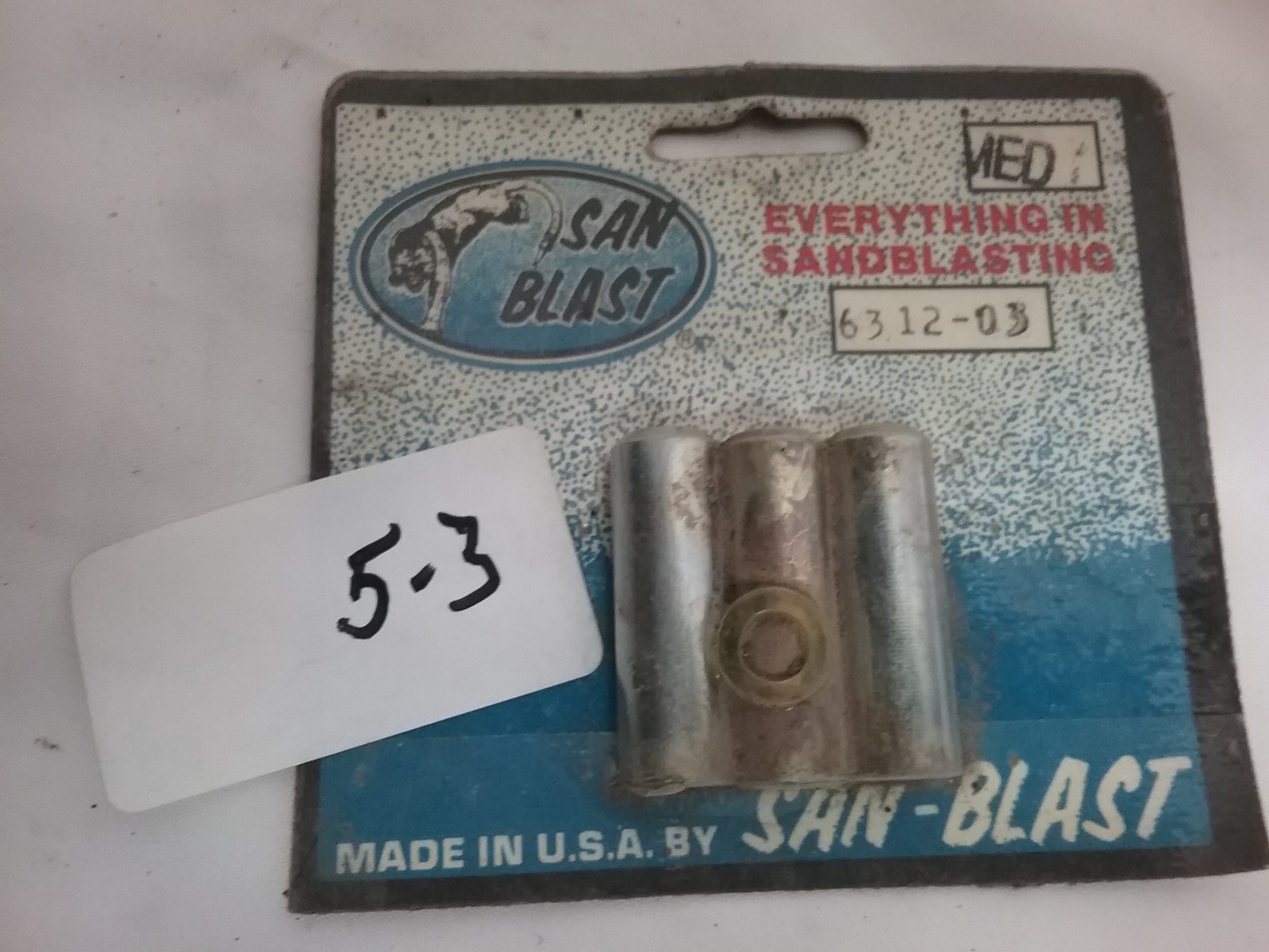 Sand Blast Sandblaster TIPS #6312-03----(#5-3) (#5-5)