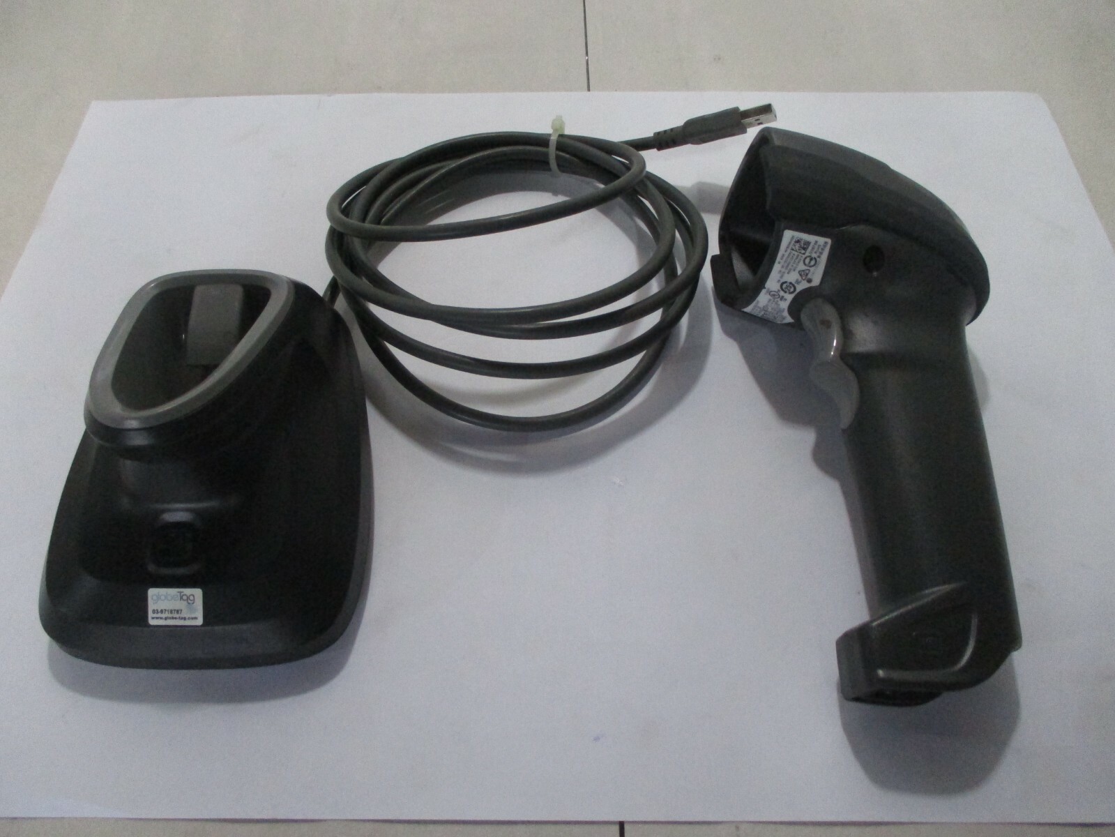 Zebra DS2278 1D/2D Wireless Barcode Scanner W/ Cradle CR2278