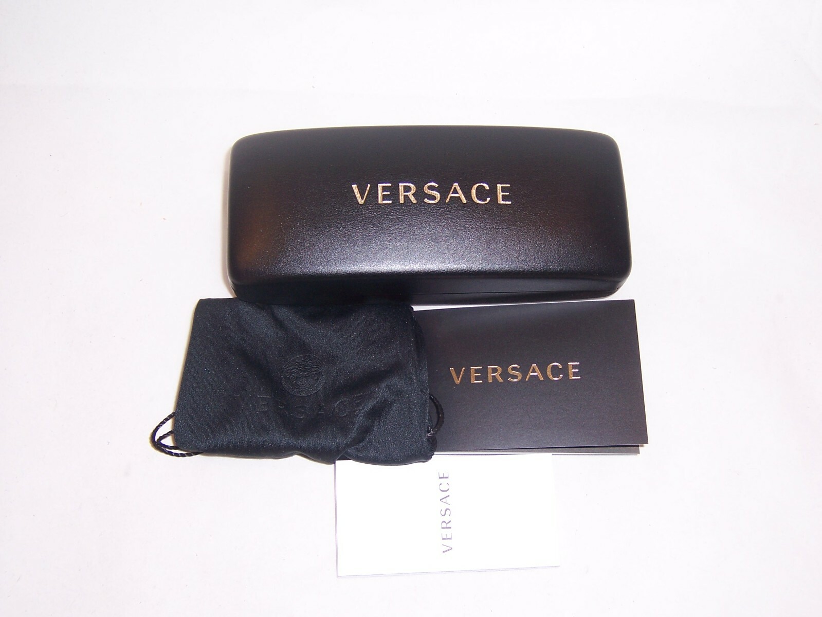 Pre-owned Versace Sunglasses Ve 2225 100287 Gold/gray 60mm Authentic