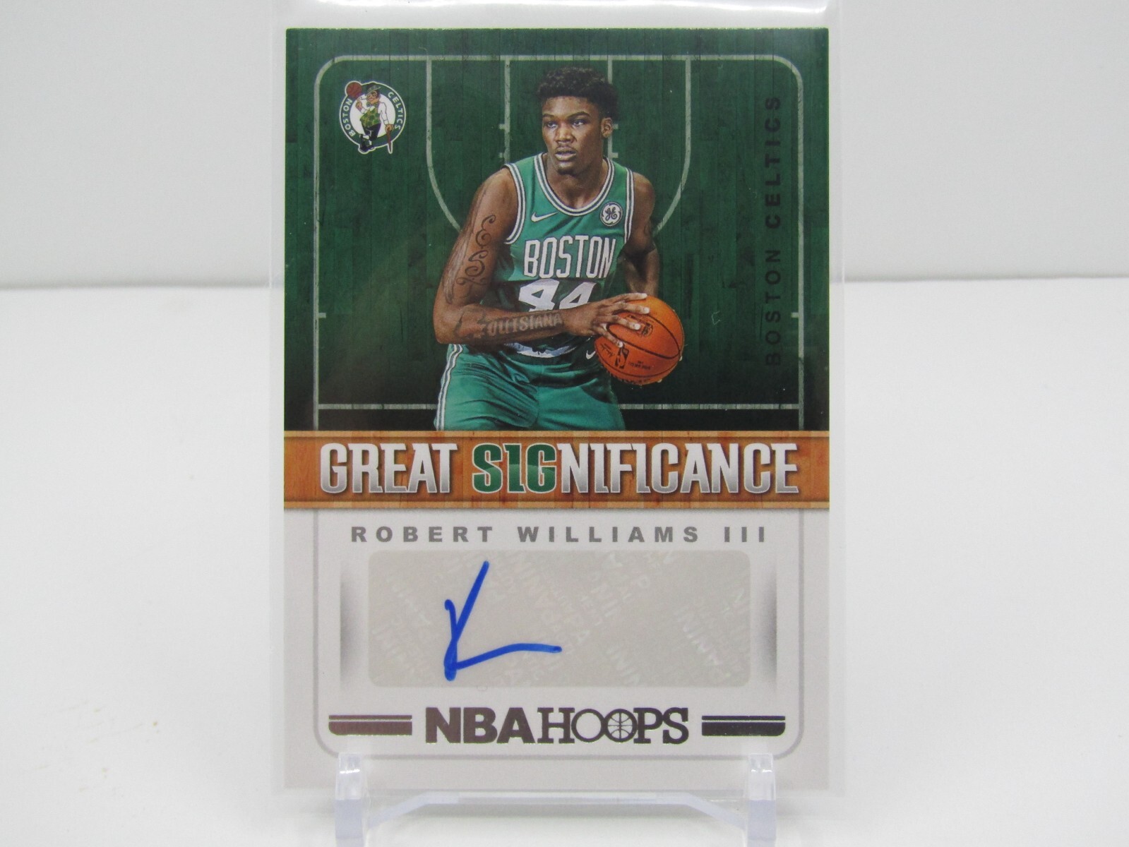 Robert Williams ポストカードセット ROBERT WILLIAMS 2019 NBA HOOPS GREAT SIGNIFICANCE AUTOGRAPH