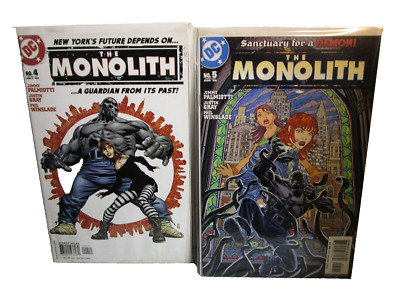 The Monolith #4-5 July 2004 DC Comics