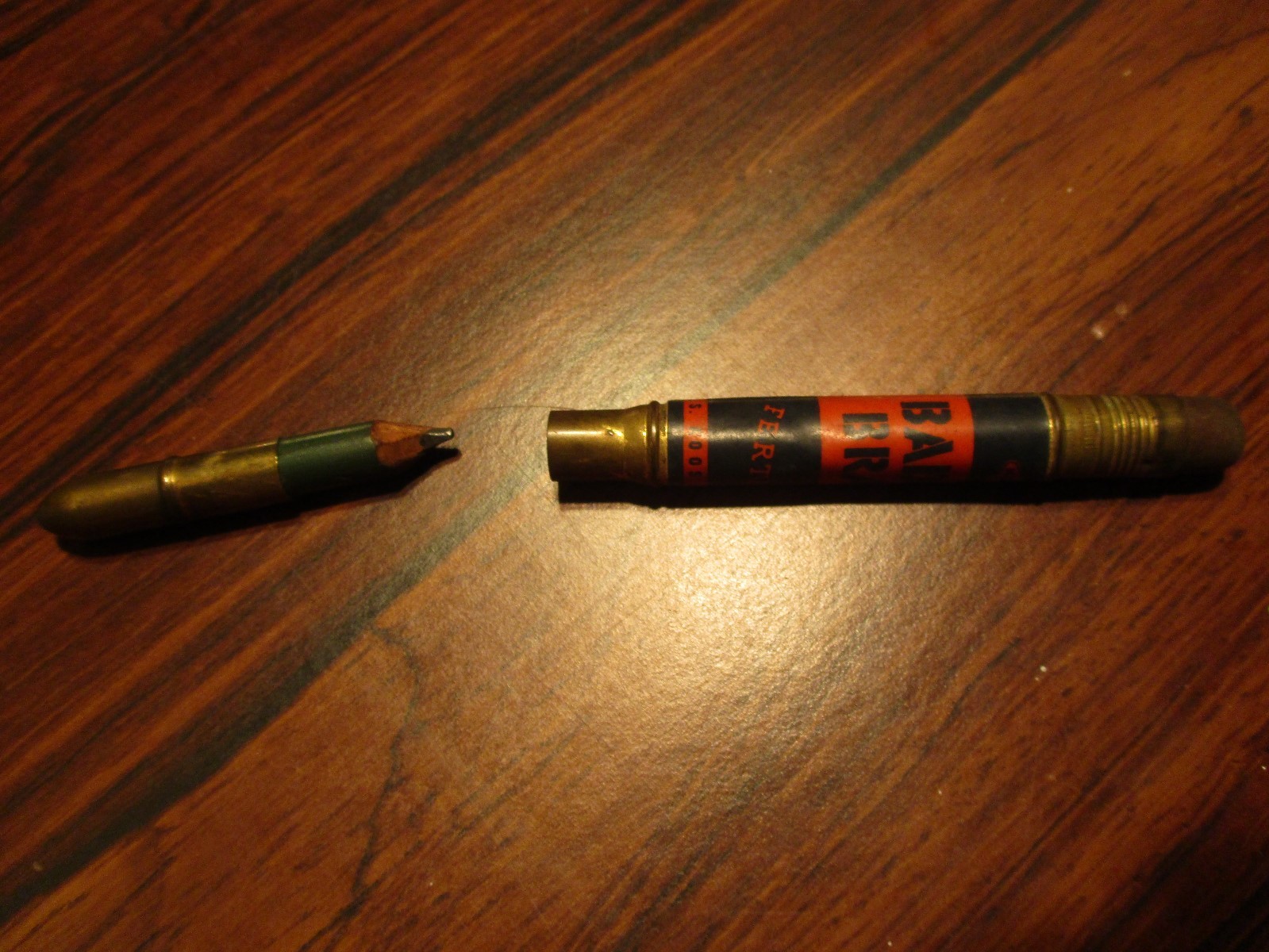 Old Bullet Pencil Koos & Son Badge Brand Fertilizer