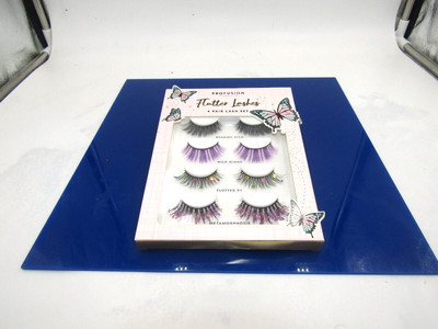 Profusion Cosmetics Empowered Butterfly Flutter 4 pair Eyelashes Makeup Set