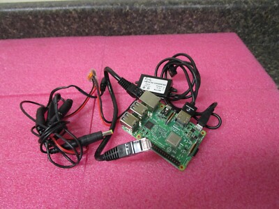Opened Box! Raspberry Pi 3 Model B V1.2 with HDMI & Ethernet Cable + Converter