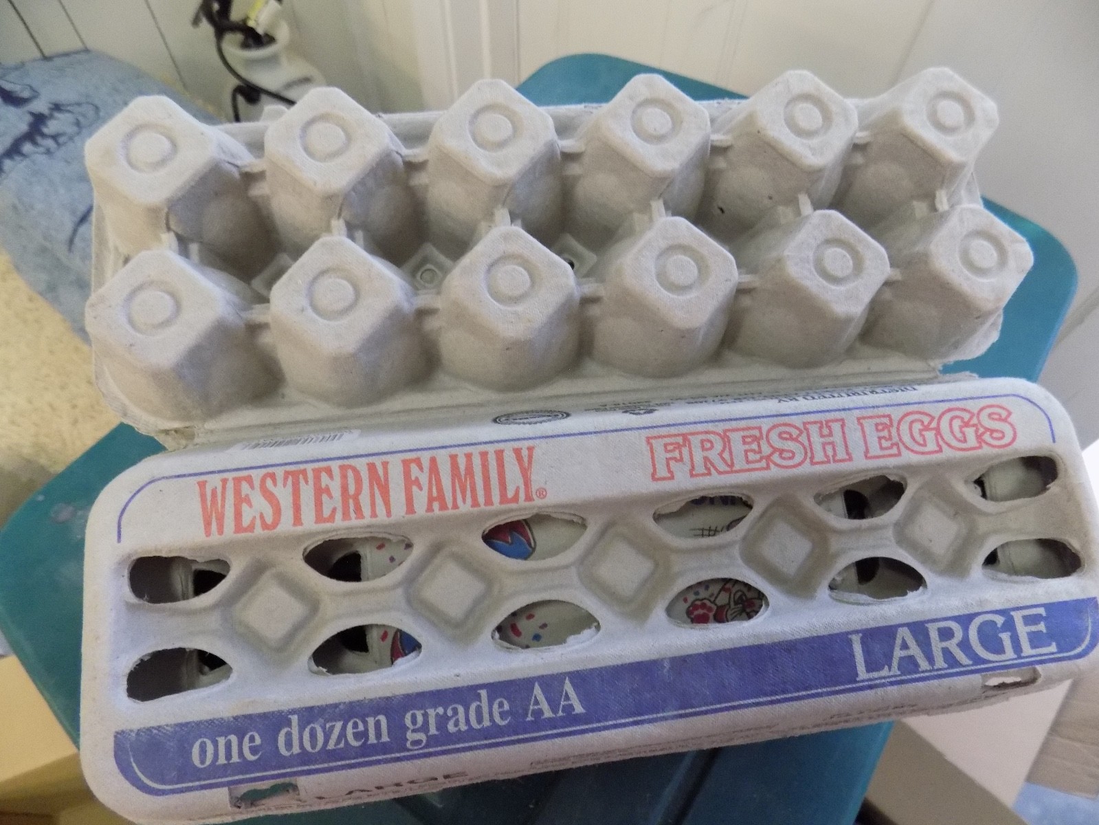 14 EGG PAPER CARTONS 12 CT EGGS various brands - clean Look New