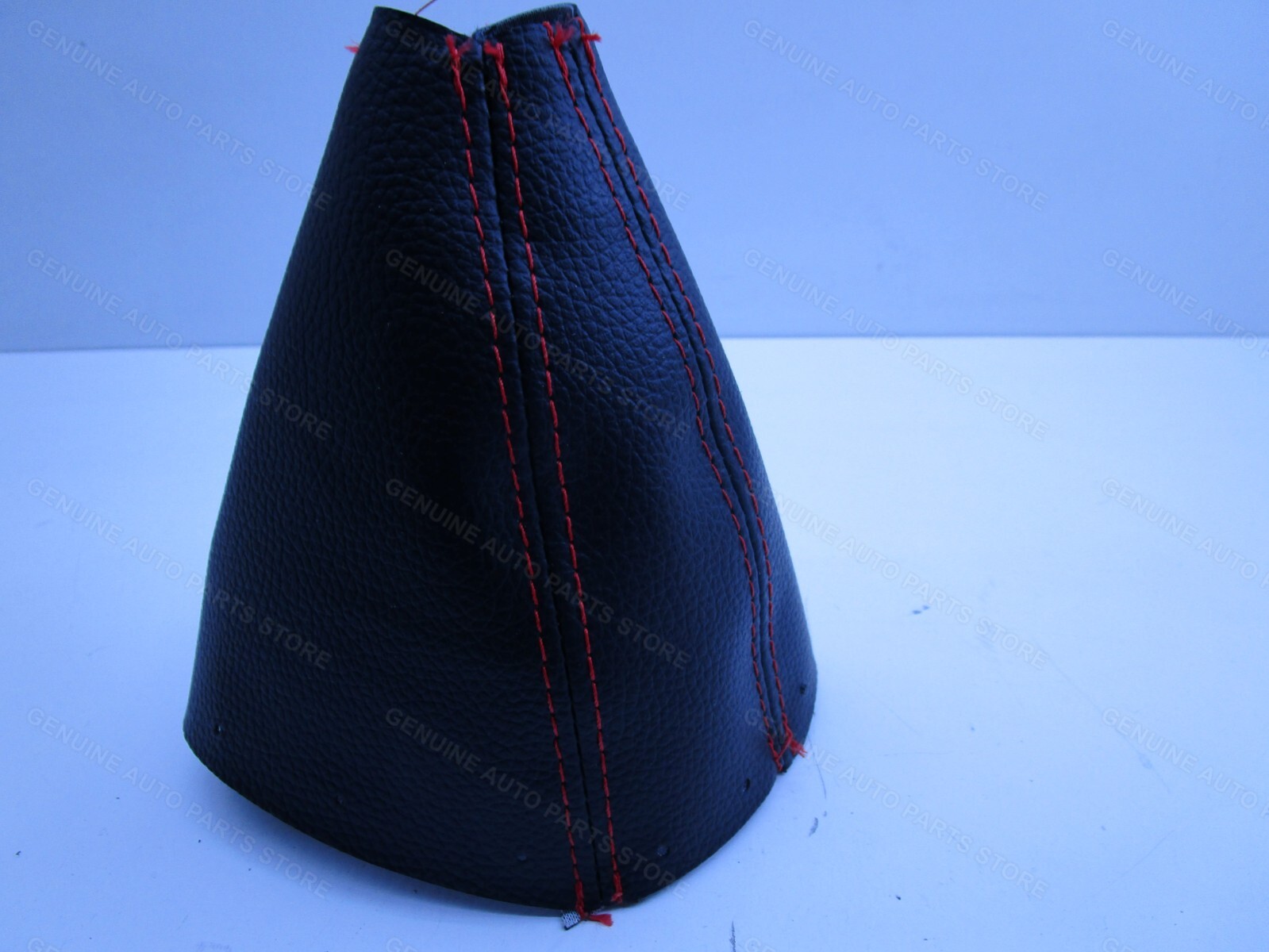 AUTO RED STITCH GEAR SHIFT LEATHER BOOT FOR HOLDEN COMMODORE VY VZ V6+V8 ALL