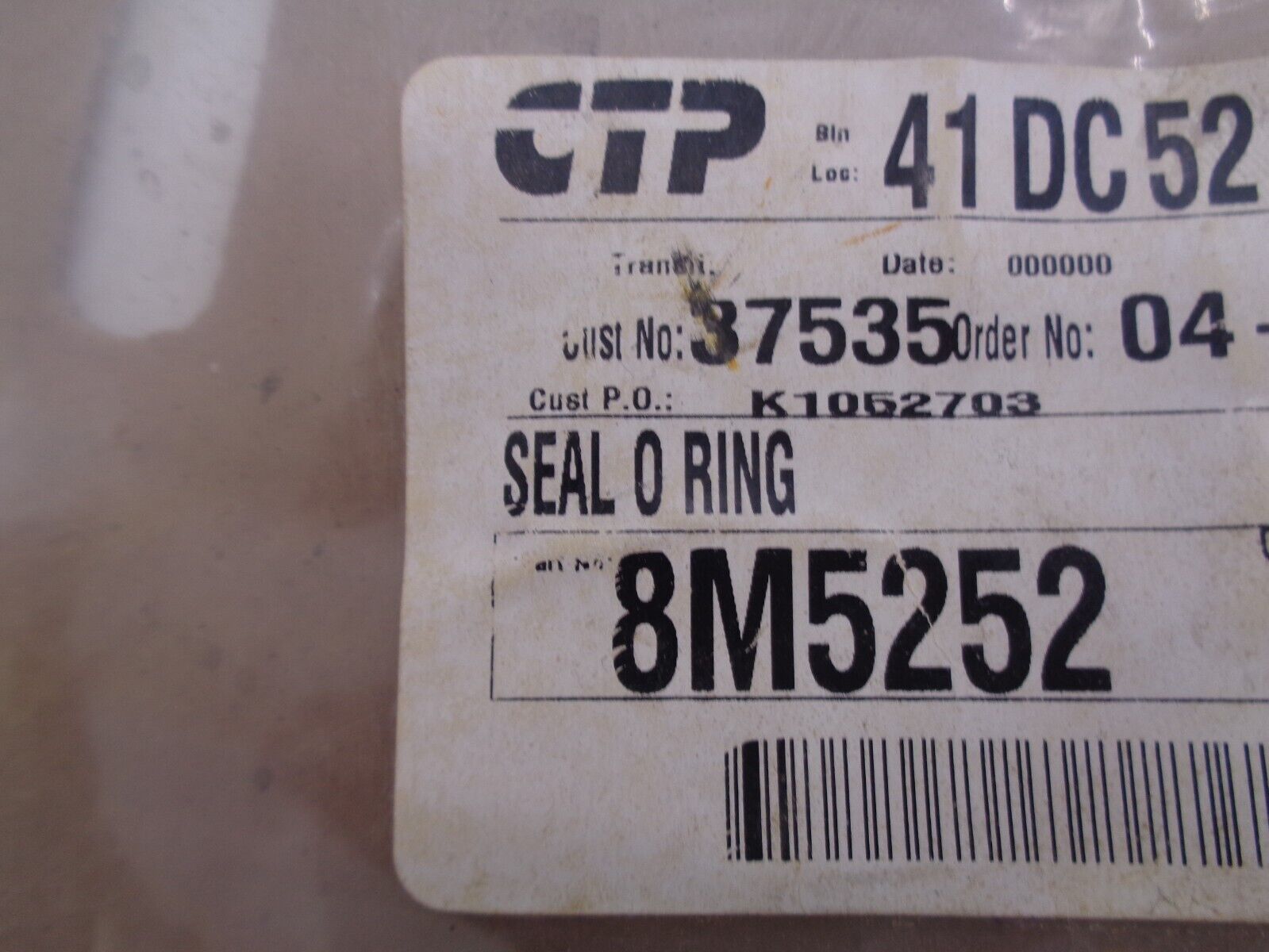 CAT SEAL O-RING - 8M5252 | eBay CAT SEAL O-RING - 8M5252 | eBay