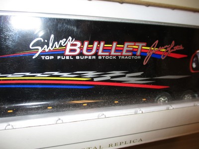 Agco Silver Bullet Pulling Tractor Peterbilt Semi Limited Edition By SpecCast