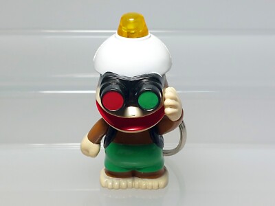 Ape Escape Pipo Monkey #3 Light Keychain Figure Sony 2000 Japan M02 2.8in