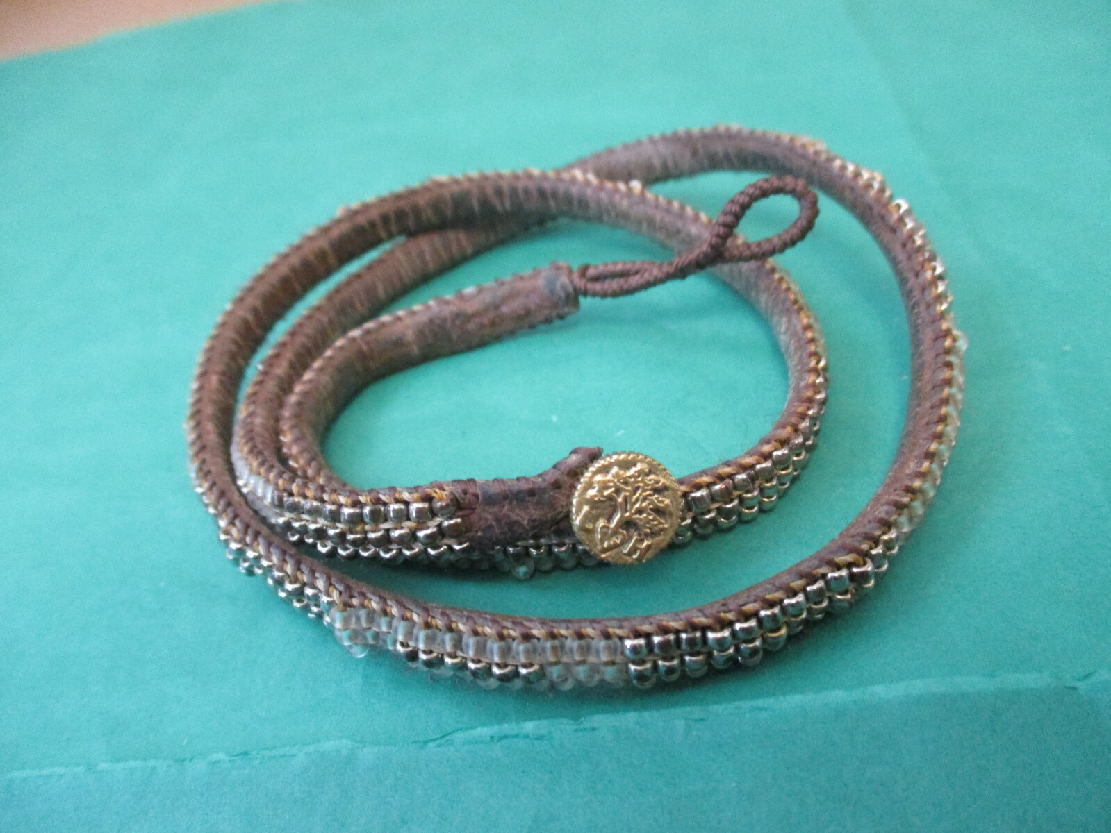 新品】Love Heals Brown bracelet
