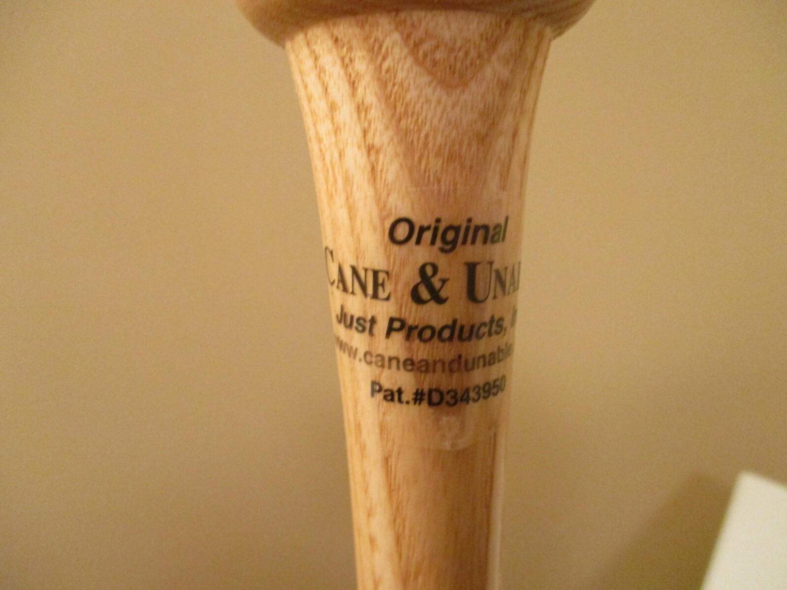 Walking CANE, The Original Baseball Bat Cane, Louisville Slugger Bat Cane