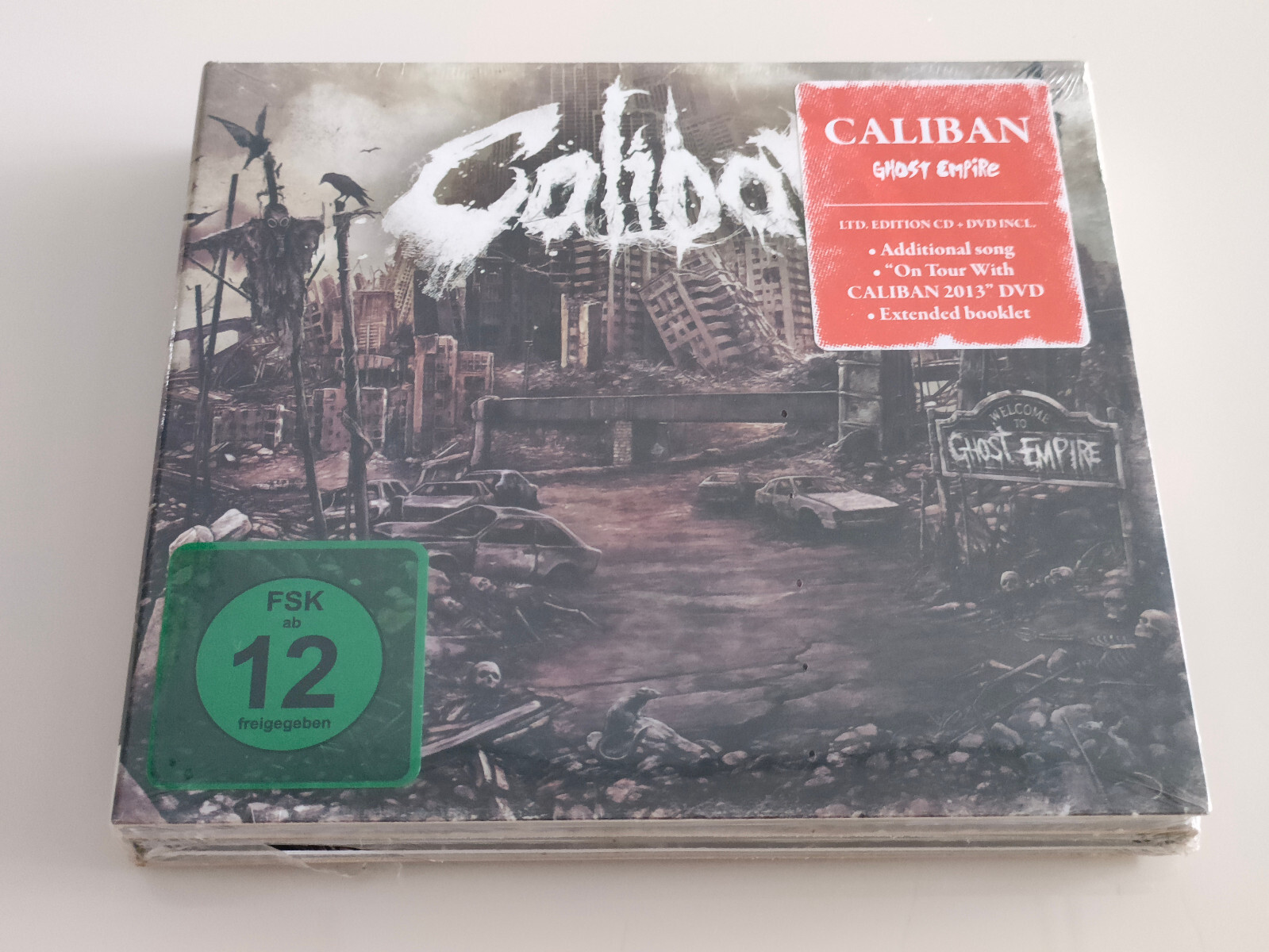 都内で Empire Ghost (Limited Jan-2014 (CD+DVD, Caliban by Edition) 内蔵光学式ドライブ