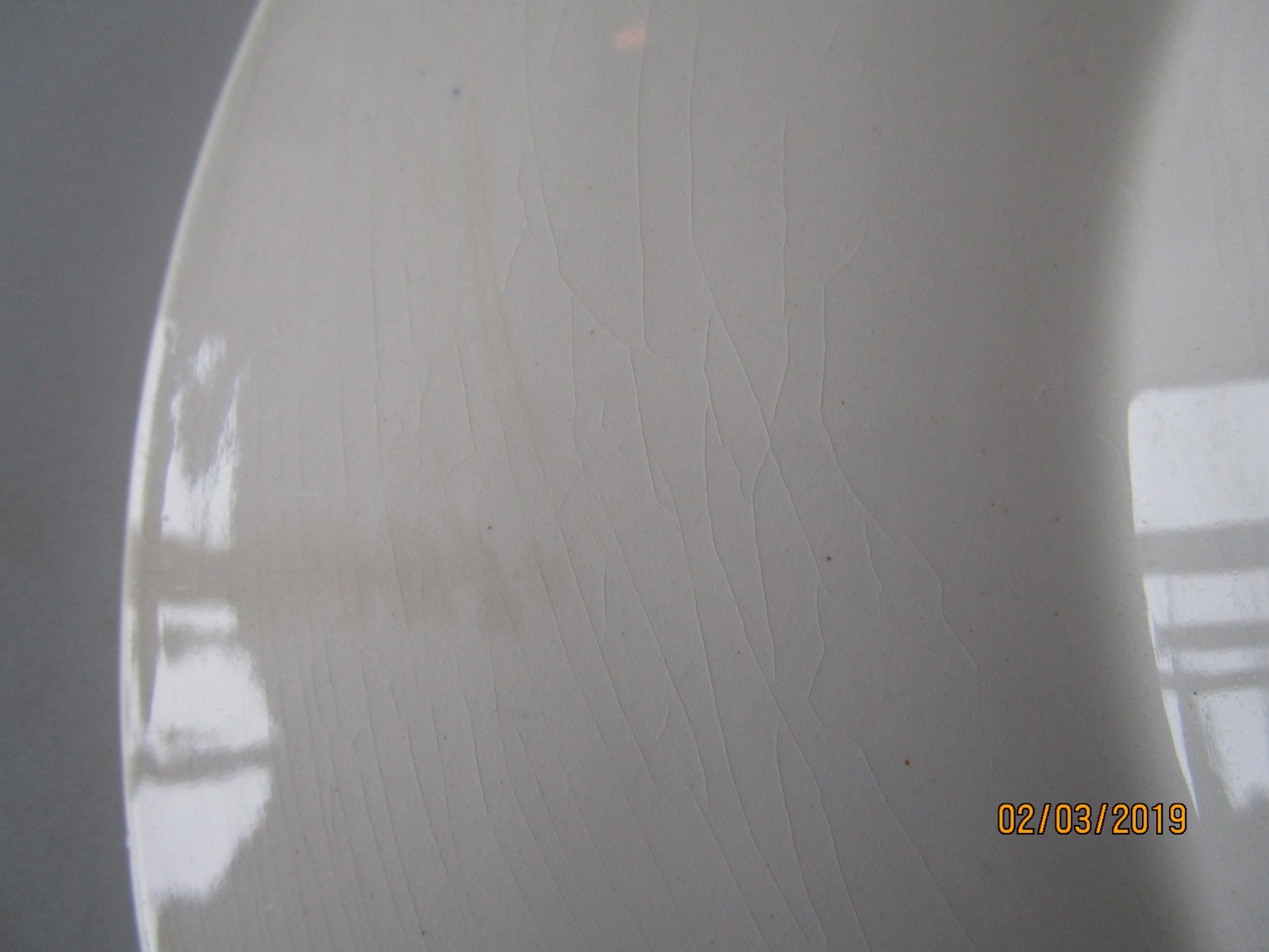 ANTIQUE VILLEROY AND BOCH  WALLENFAGEN PLATE harbor scene