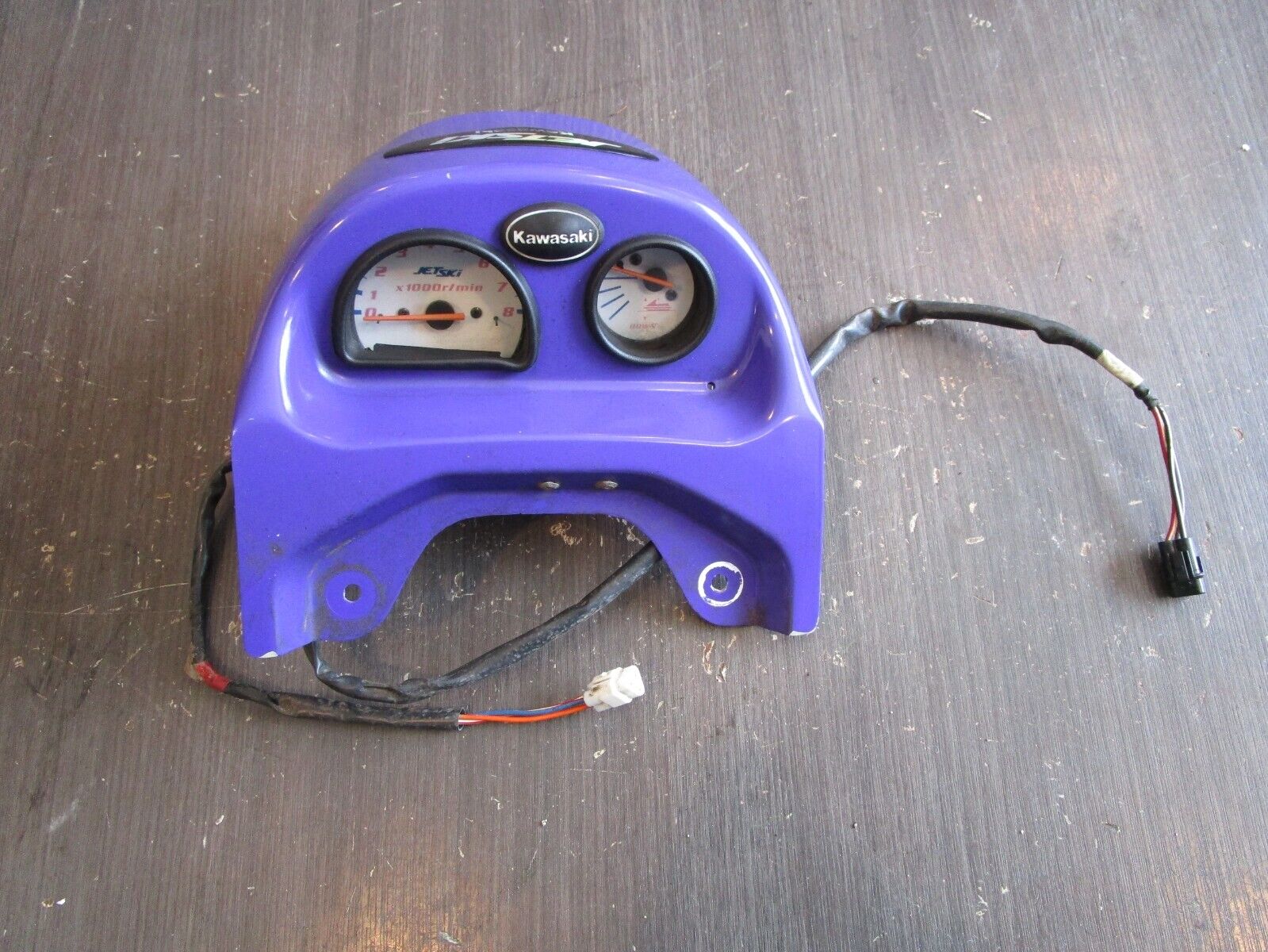 97 KAWASAKI STS 750 CONSOLE W/TACHOMETER TRIM GAUGES 25015 97 KAWASAKI STS 750 CONSOLE W/TACHOMETER TRIM GAUGES 25015