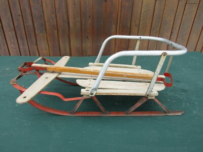 Sleds Snow Tubes Sled With Metal Runners