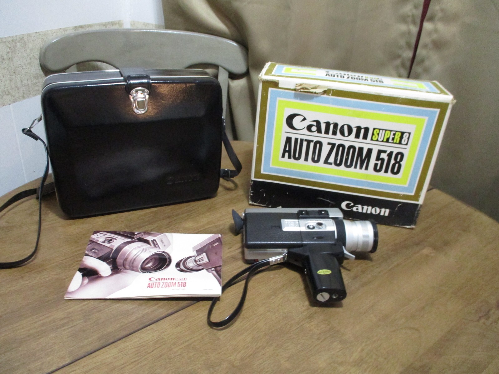 Vintage Canon Auto Zoom 518 Super 8 Movie Video Film Camera