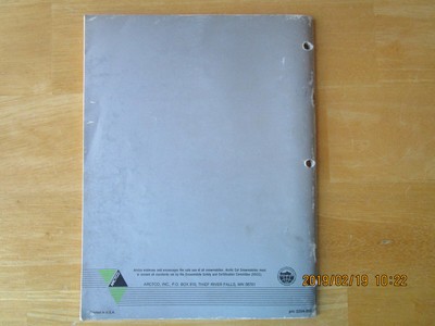 1987 Vintage Arctic Cat Kitty Cat Parts And Service Manual P/N 2254-350