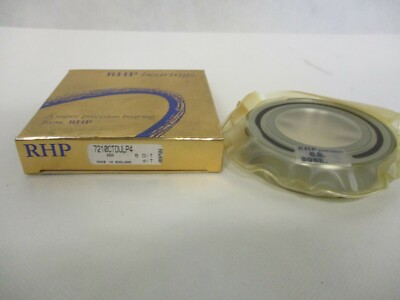 NEW RHP 7210CTDULP4 SUPER PRECISION ANGULAR CONTACT BALL BEARING