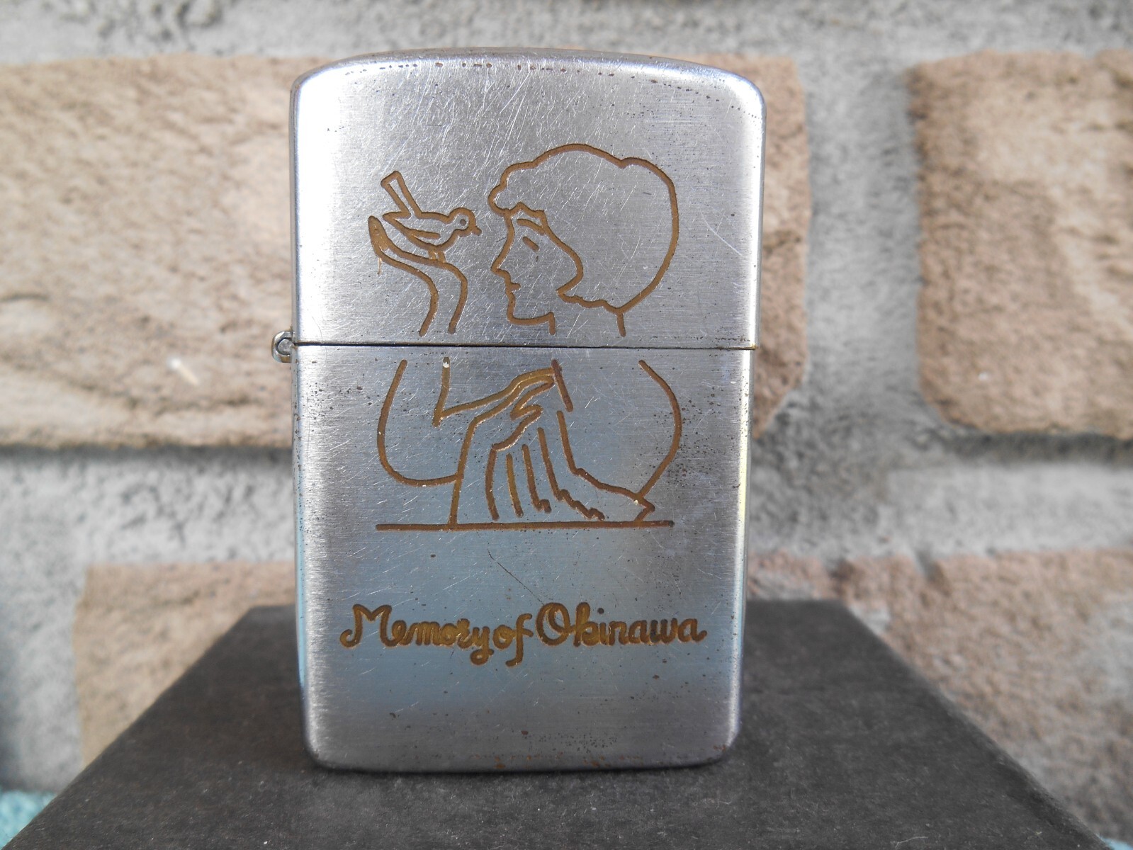 RARE VINTAGE UNIVERSE RISQUE CHROME CIGARETTE LIGHTER MEMORY RARE VINTAGE UNIVERSE RISQUE CHROME CIGARETTE LIGHTER MEMORY