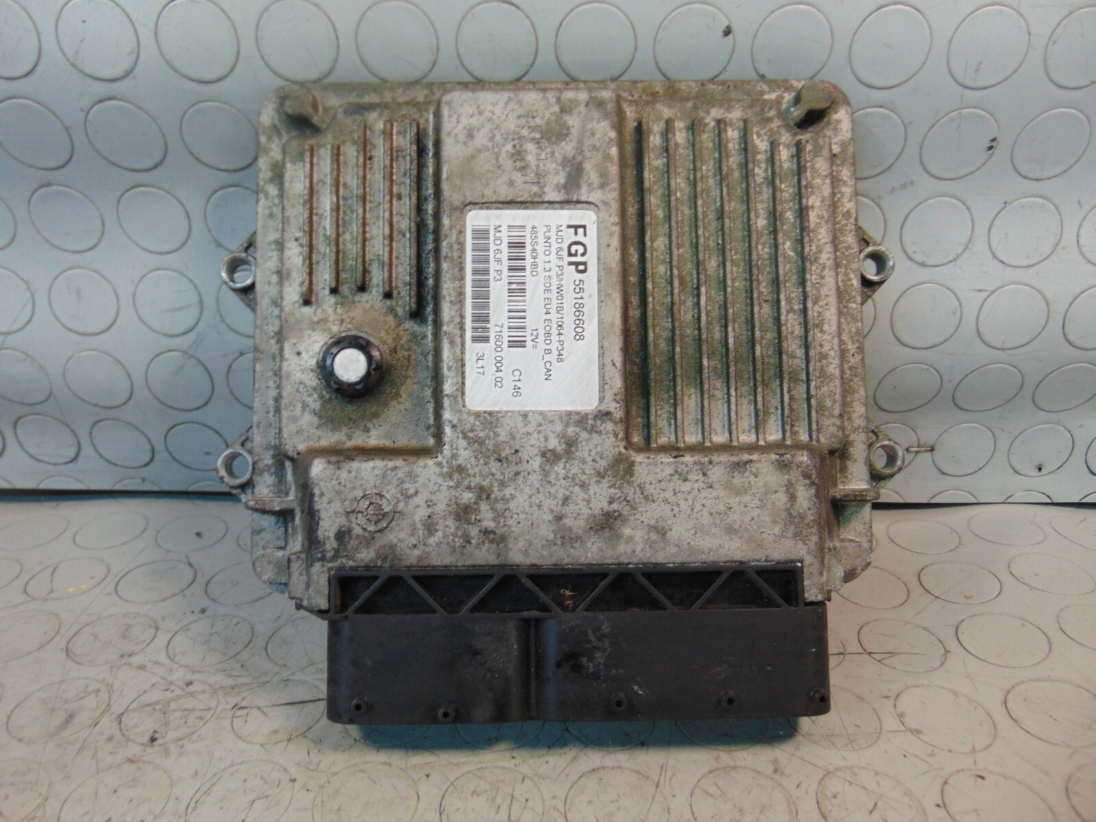 CENTRALINA MOTORE FIAT PUNTO 1.3 MJT 2010 55186608