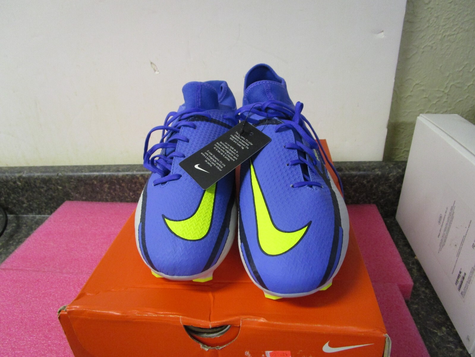 NIKE Phantom GT2 Academy FG/MG Soccer Shoes DC0797 570 Size NIKE Phantom GT2 Academy FG/MG Soccer Shoes DC0797 570 Size