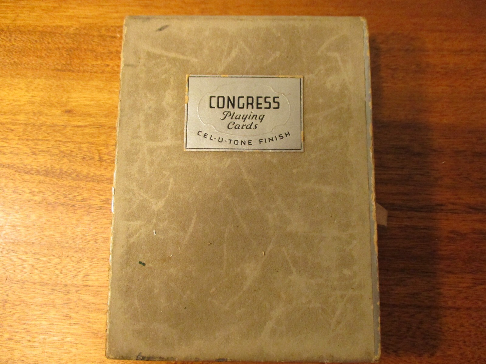 Vintage Congress Playing Cards: Two Deck Box. | eBay