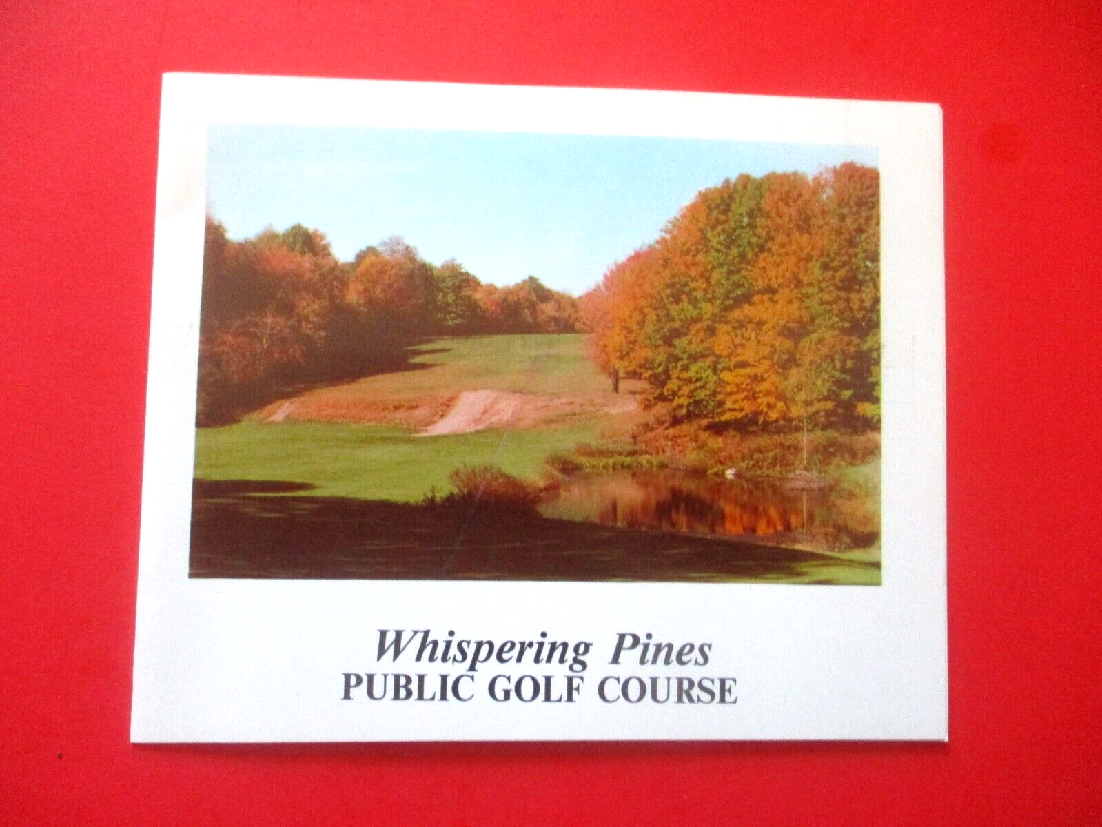 ᴵᵛᴼᴿᵞ ෆページ vtg - Golf Scorecard - OAK TREE COUNTRY CLUB cc - West