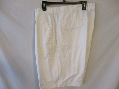 Apt 9 100% Cotton Flat Front Casual Solid Pocket Shorts SR $44 NEW