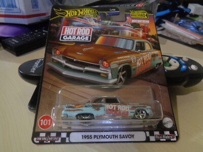 2024 Hot Wheels Premium Boulevard 1955 PLYMOUTH SAVOY #101 box 36a
