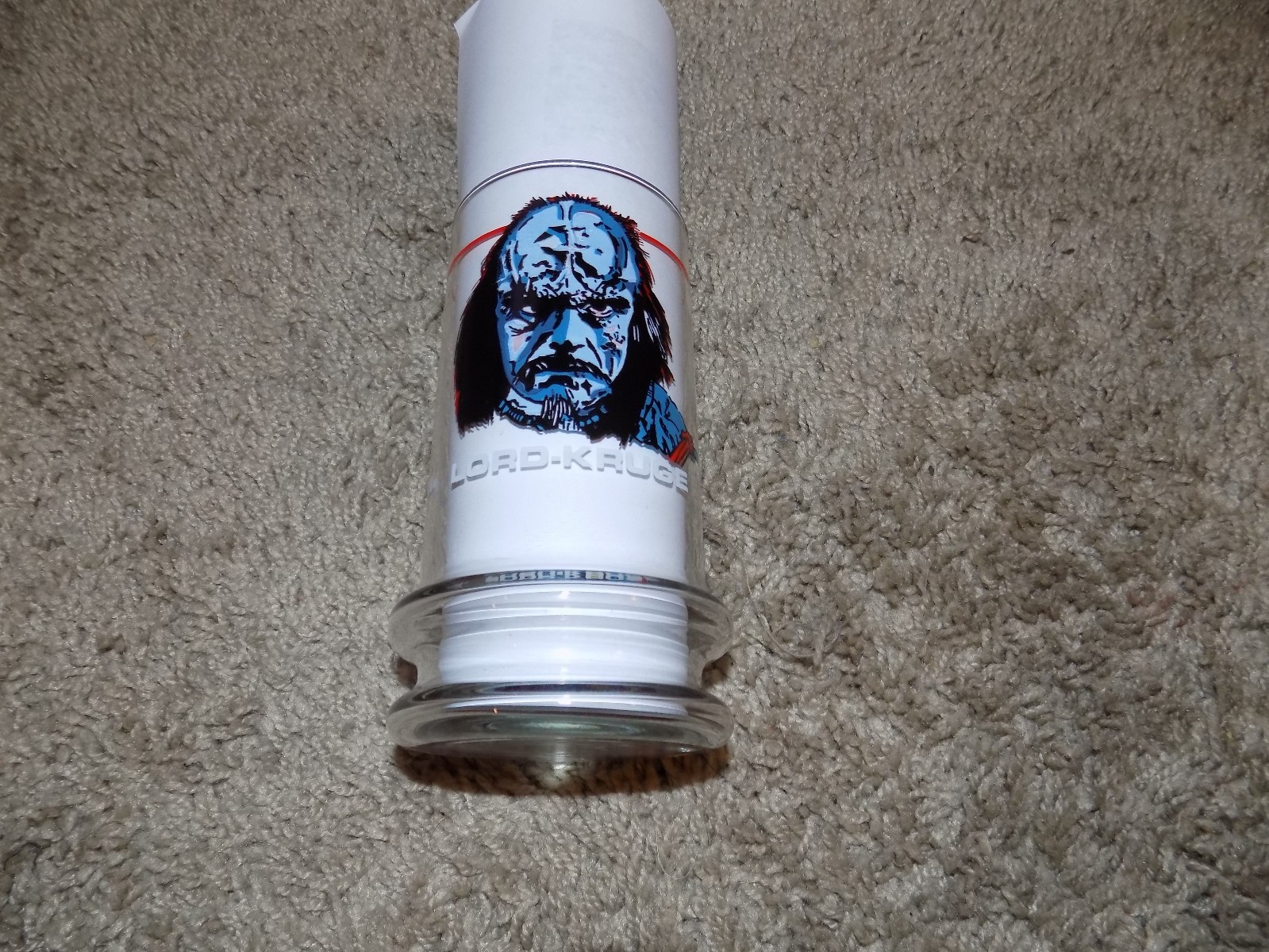 1984 Taco Bell Star Trek III Lord Kruge Glass