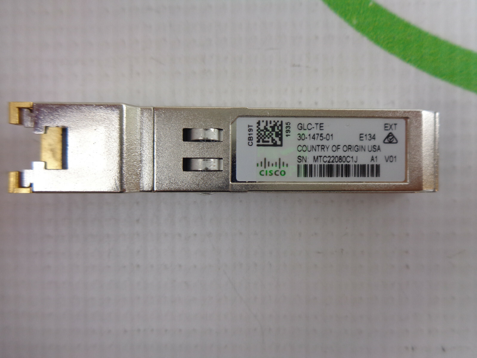 New Cisco Glc Te Transceiver Modules 30 1475 01
