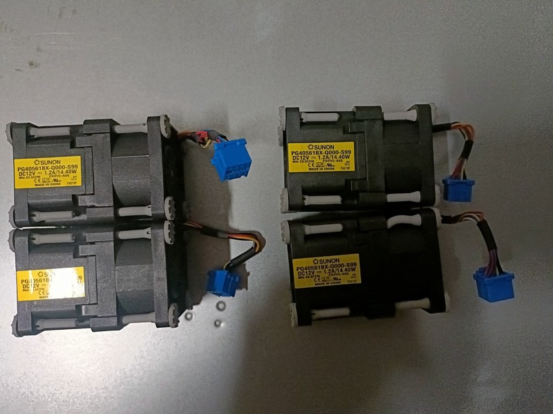 4 X Ventilateurs Dell Sunon Pg40561bx-Q000-S99