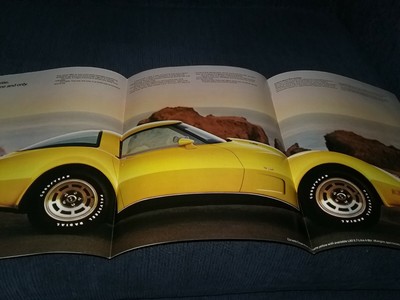 Chevrolet Corvette 1979 Fold-Out  Brochure