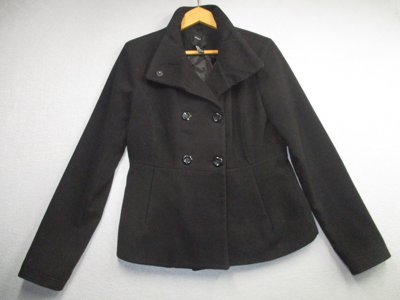 未使用 FIDELITY WOMENS SHORT 4B PEACOAT M Pea Coat Womens 16
