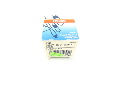 Osram EXR 300W 82V GX5.3 Halogen Photo Optic Lamp