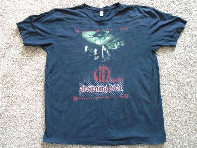 2008 Drowning Pool ''Full Circle'' Concert Tour Tee Shirt, Size XL