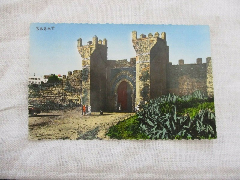 Cpsm Afrique Maroc Rabat Sale La Porte Du Chellah