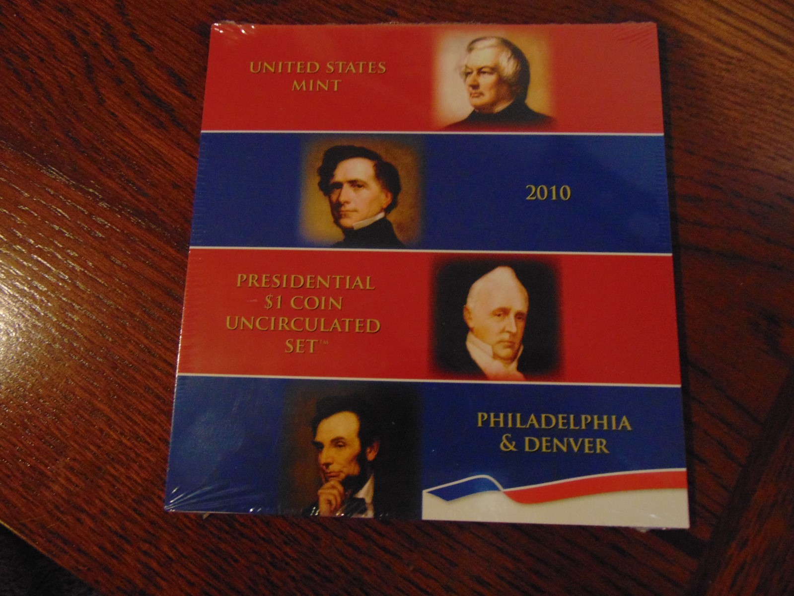 Complete Set 2007 - 2016 Presidential $1 Uncirculated Coin Sets