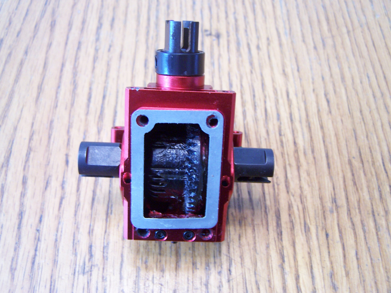 Arrma Kraton 6s BLX EXB Front or Rear Differential Diff GP4 Red Aluminum Gearbox