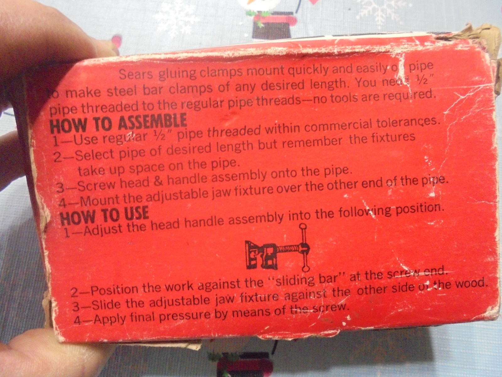 Glue Clamp,1/2