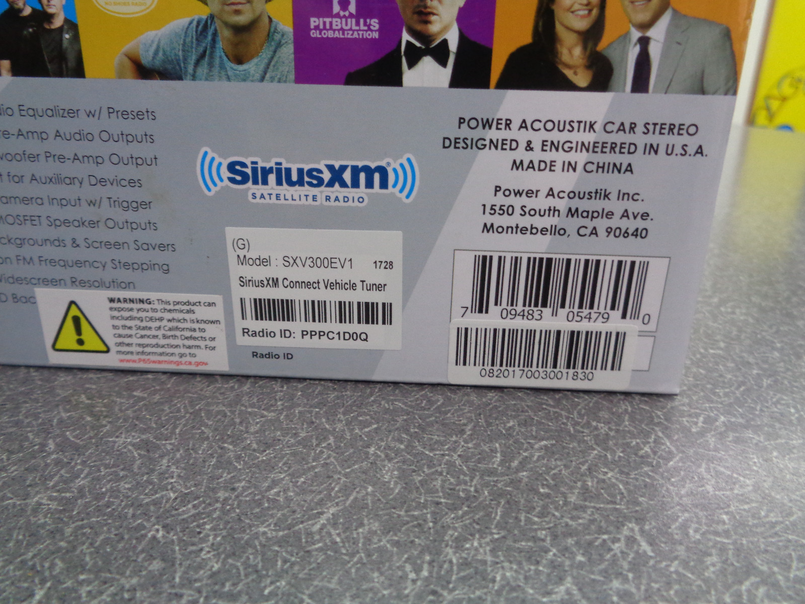 POWER ACOUSTIK Sirius XM Radio Bundle