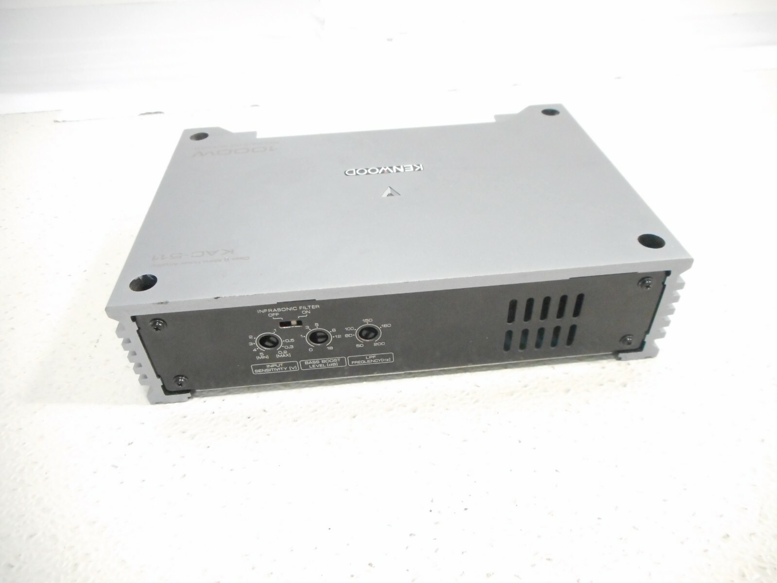 Kenwood KAC511 Class D Mono Digital Bass Boost Power Amplifier 1000