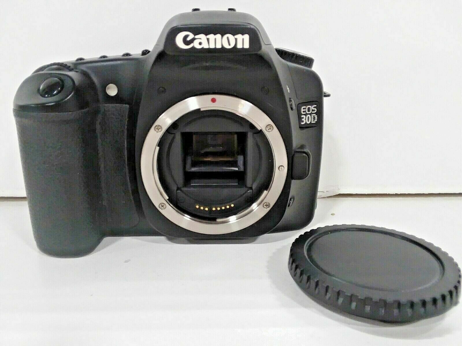 Canon EOS 30D SLR DS126131 Black Digital Camera Body 8.2MP Canon EOS 30D SLR DS126131 Black Digital Camera Body 8.2MP
